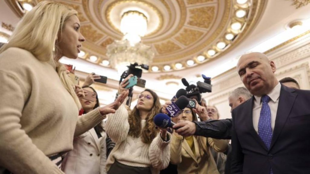 Cine este Cristina Tarteata functionara vocala care a protestat la Parlament impotriva concedierilor anuntate de Ilie Bolojan