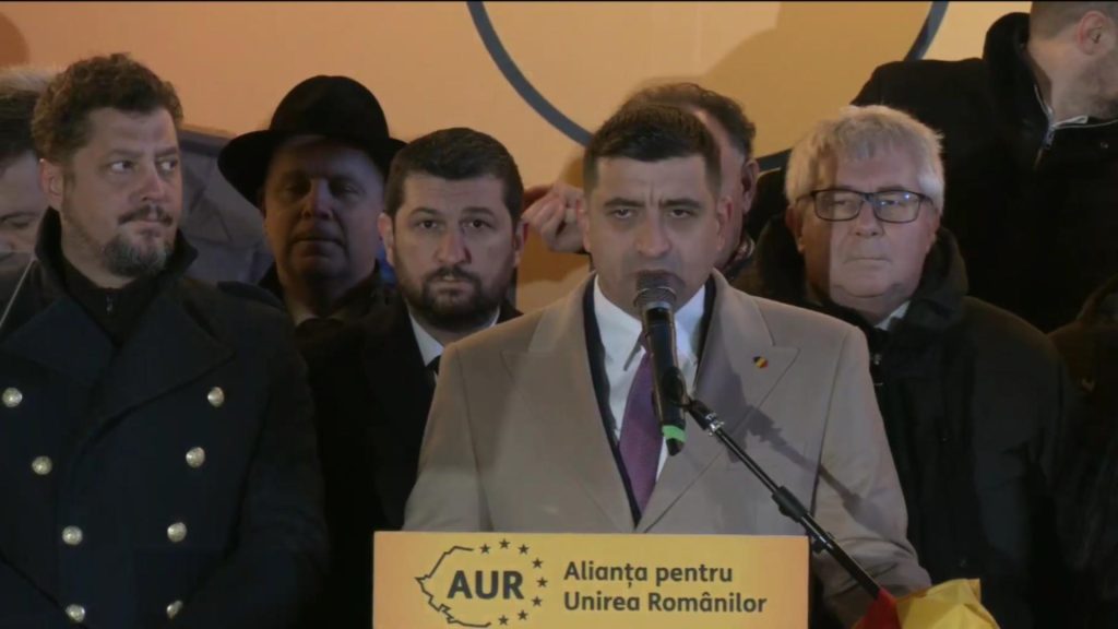 George Simion participa la investirea lui Donald Trump