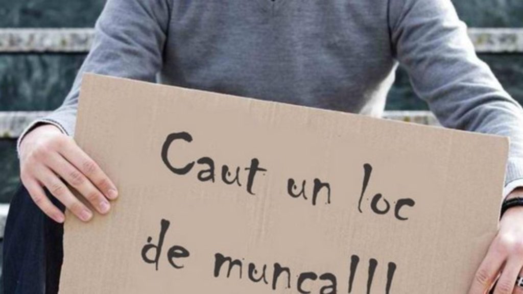 Harta somajului din Romania Judetul campion la somaj
