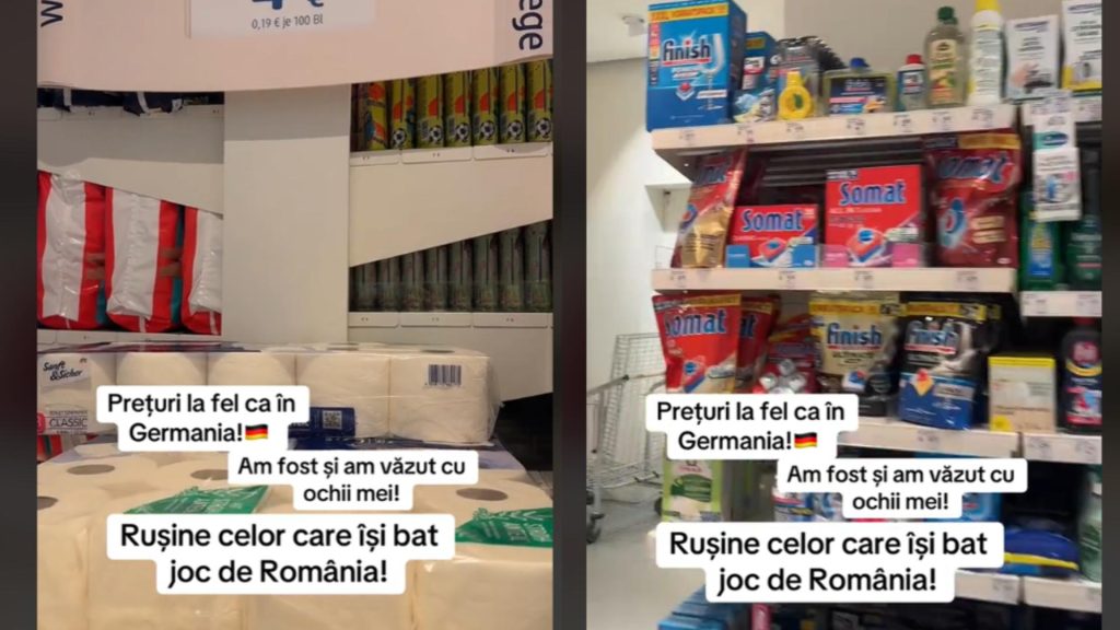 Romanca din Germania umita de preturile identice din Romania