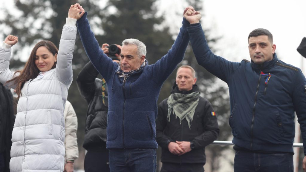 Cand isi depune Georgescu candidatura la prezidentiale George Simion il sustine pana la final