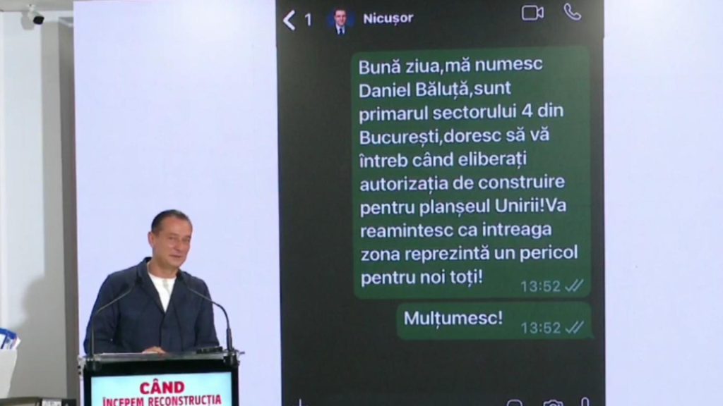 Razboiul Baluta Nicusor Dan pe Planseul Unirii continua Il obligam in instanta sa semneze