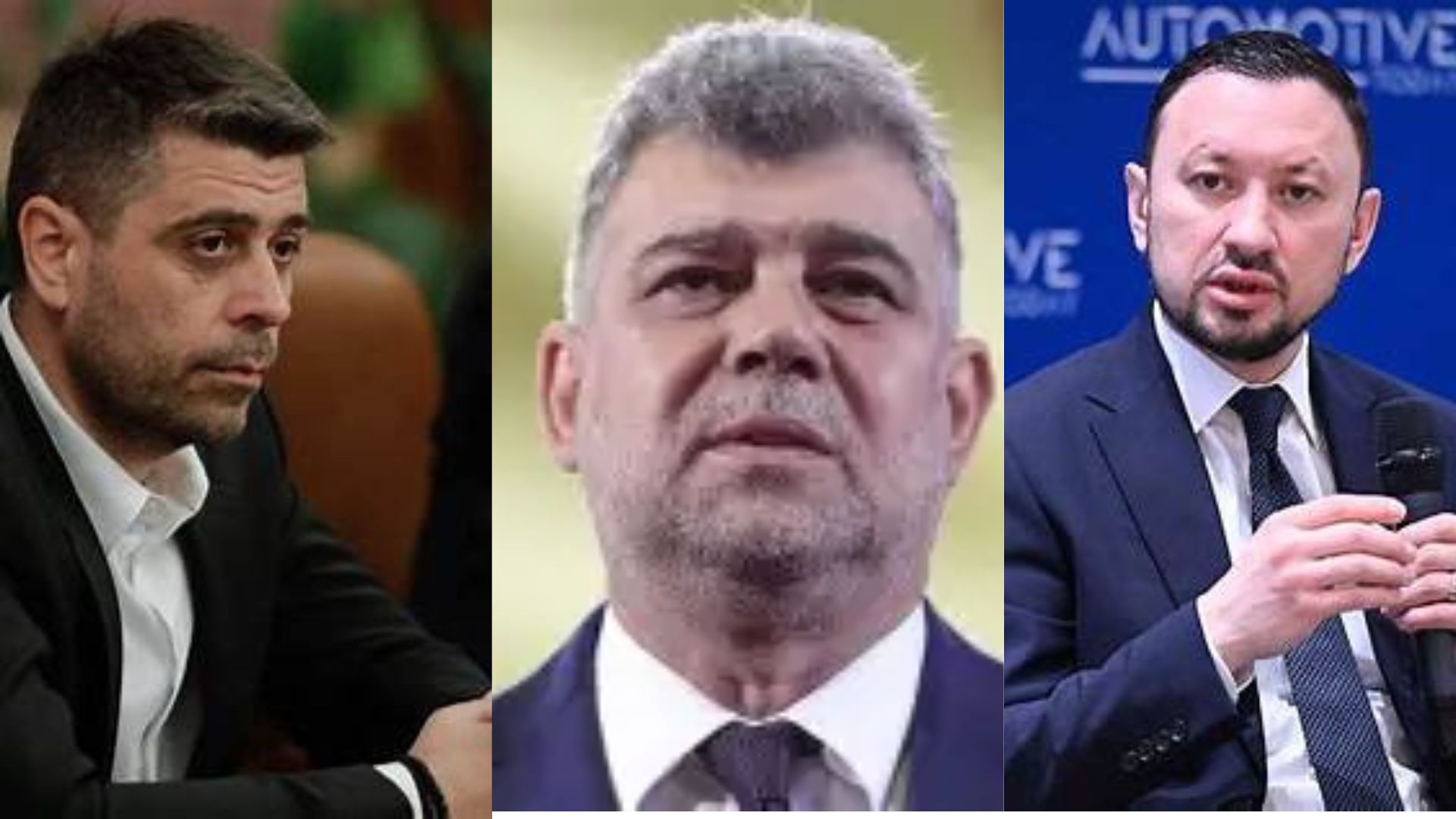 Marcel Ciolacu Laurentiu Neculaescu Mircea Fechet