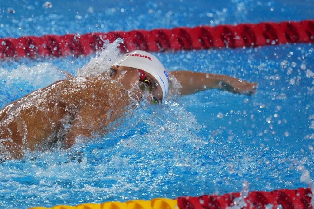 VIDEO David Popovici a ajuns in finala de 100m liber