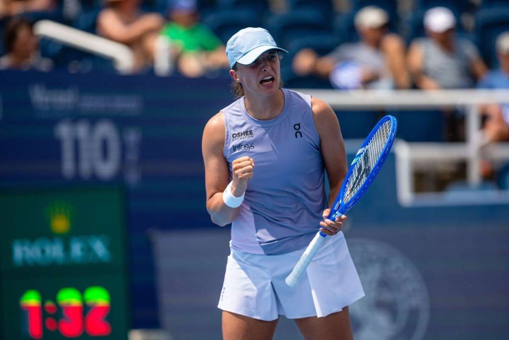 Iga Swiatek ajunge in semifinalele de la Cincinnati