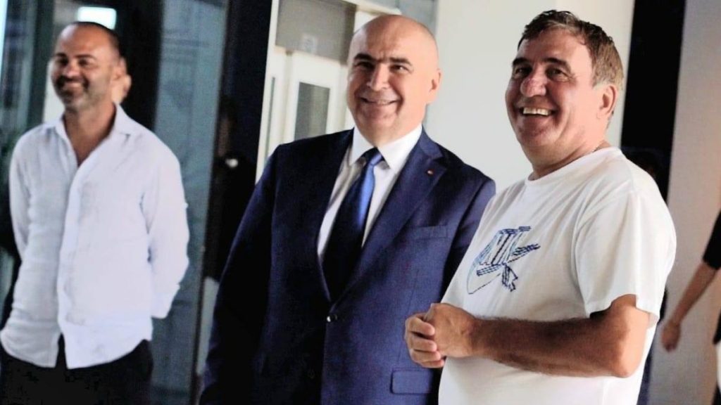 Ilie Bolojan a vizitat o pe Gheorghe Hagi