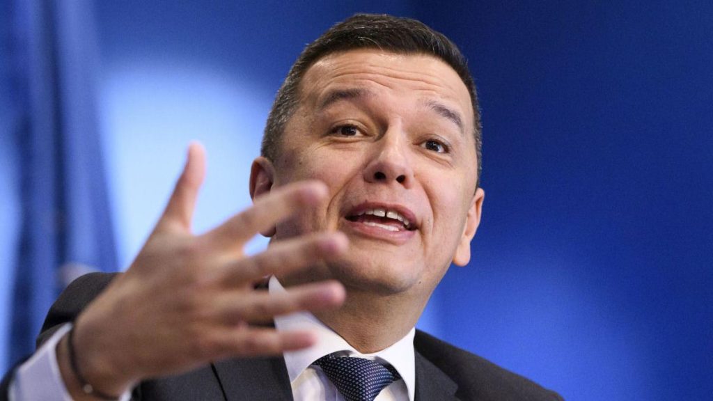 Sorin Grindeanu PSD nu poate colabora cu AUR