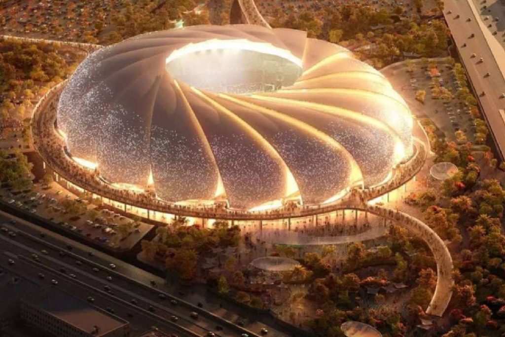 FOTO Stadionul impresionant din Arabia Saudita pentru CM 2034