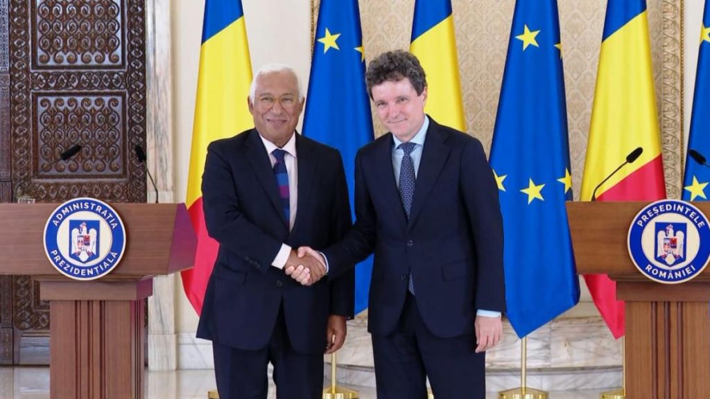 Nicuser Dan si Antonio Costa discuta despre securitatea Marii Negre