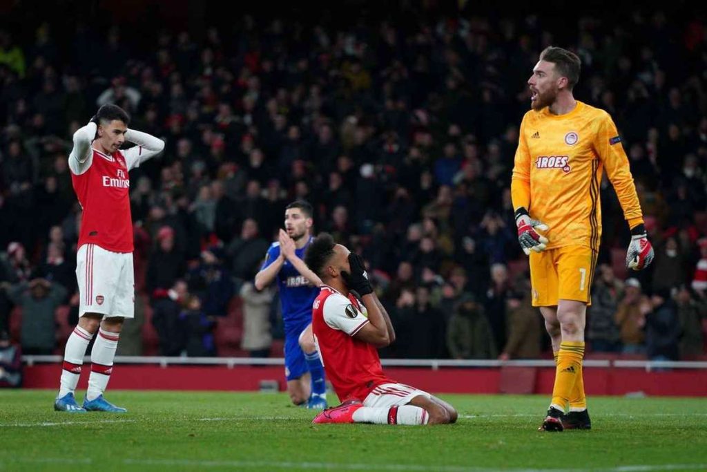 Arsenal vrea sa puna capat cosmarului acasa cu Olympiakos