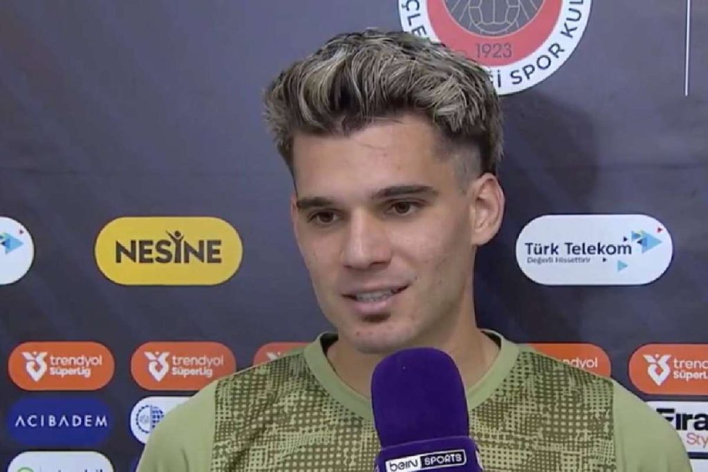 Reactia lui Ianis Hagi dupa un gol frumos